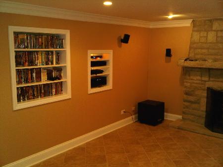 basement remodeling of Irving Park Illinois home remodeling picture